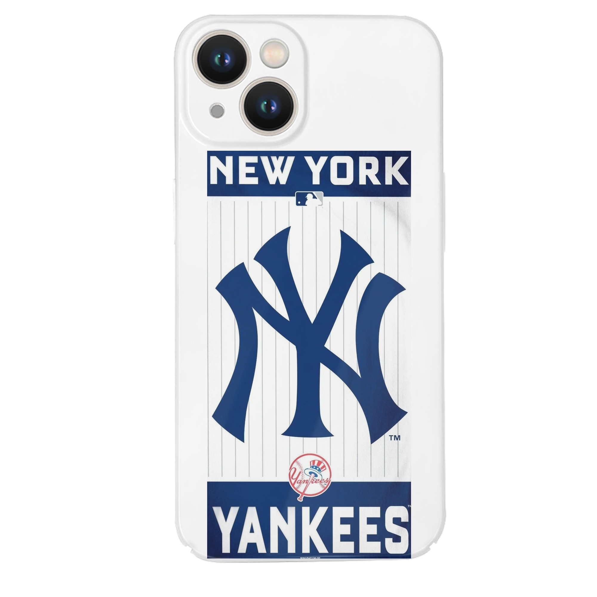 New York Yankees 23 IPhone 14 Series Full-Cover Hard Case – Shockproof With Raised Camera Protection – Precise Cutouts, Wireless Charging Compatible – Durable, Anti-Yellowing, Easy To Clean